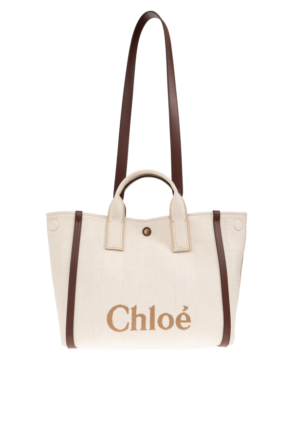 Chlo - Women - Chlo Carry Small tote bag - Cream 328990₽