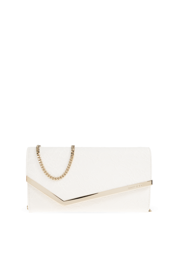 Jimmy Choo - Women - Clutch bag Emmie - White 204590₽