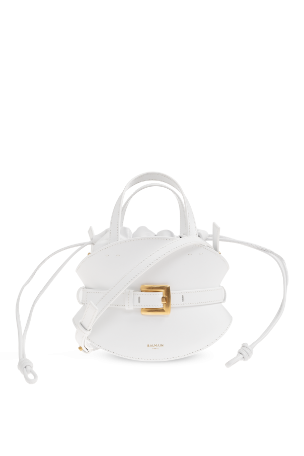 Balmain - Women - Shuffle Mini handheld bag - White 242690₽