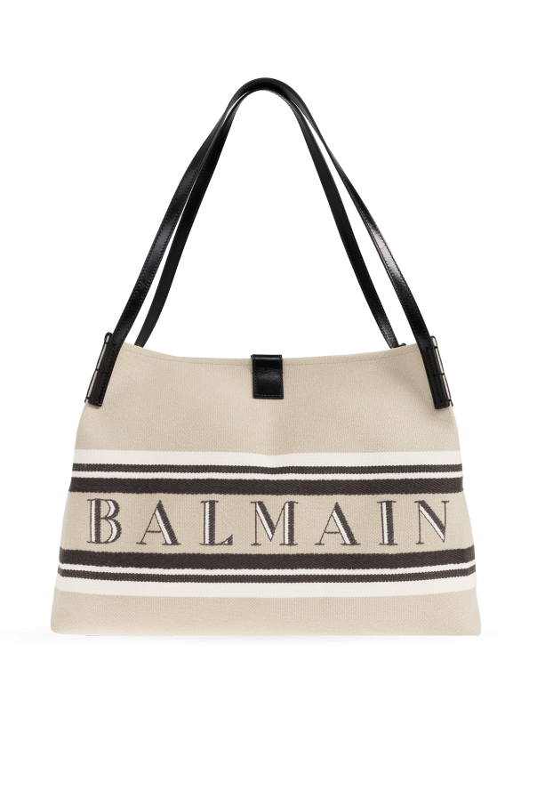 Balmain - Women - Release Medium shopper bag - Cream 242690₽