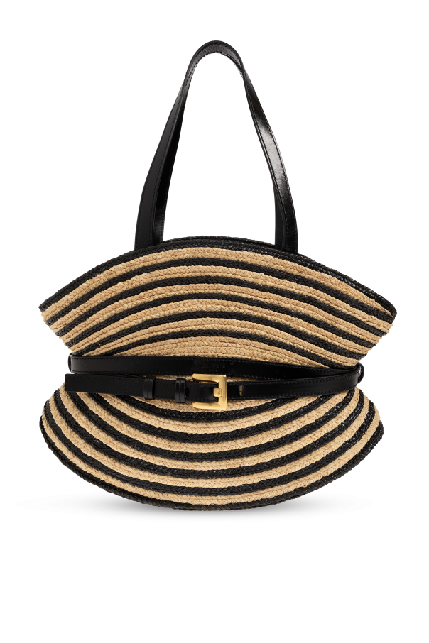 "Balmain - Women - \"Shuffle Medium\" bag - Beige"