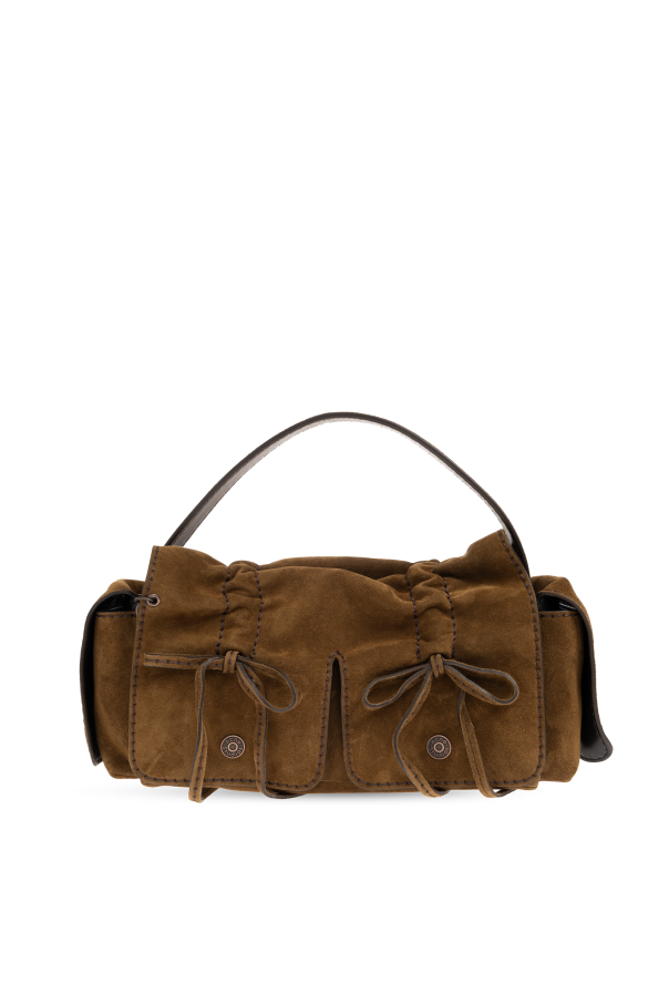 Acne Studios - Women - Suede handbag - Brown 362190₽